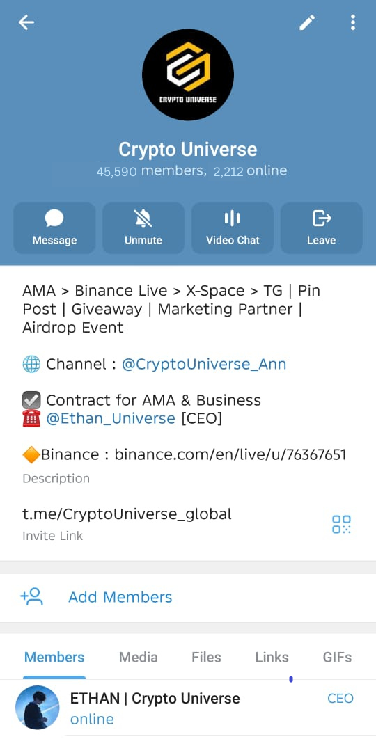 Telegram screenshot 1